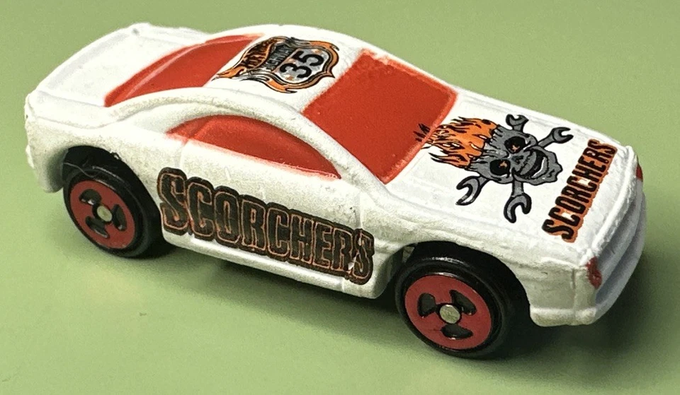 Hot Wheels Atomix - Highway 35 World Race - 1.5” Micro Muscle Tone Scorchers - Image 3 of 4