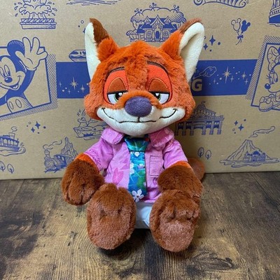 Tokyo Disney Resort Nick Plush Toy Posy Pen Case Zootopia 2