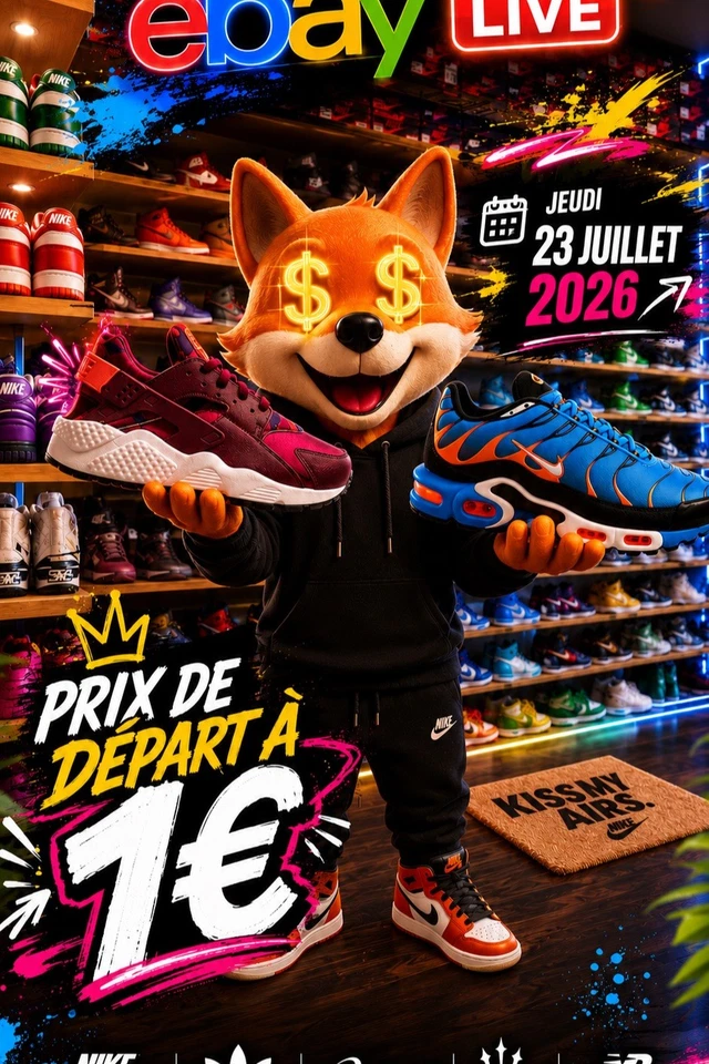 Live Spécial Sneakers et Streetwear de FOLIE !