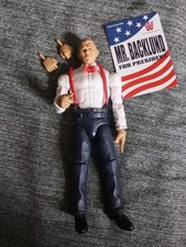Complete Mattel WWE Elite Legends Mr. Bob Backlund Build a Figure BAF Wrestling