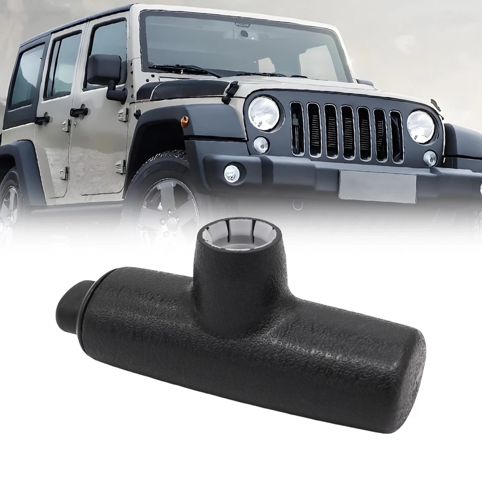 Perilla de cambio de marchas de auto manija de cambio automática para Jeep Cherokee Comanche Wrangler Foto 3 de 4