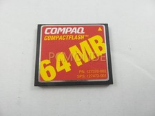 Compaq Flash Memory Card 64 MB CompactFlash H...
