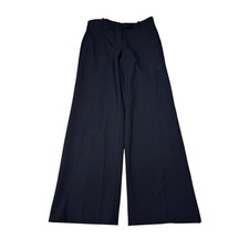 NWT Ann Taylor Navy Blue Wide Leg Trousers Pants Petite Womens 6P W30 L30  Wear