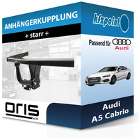 FüR Audi A5 Cabrio 02.2009-01.2017 Oris AnhäNgerkupplung Starr Neu