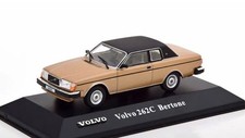 Atlas 1/43 - Volvo 262C Bertone Gold / Black Diecast Model Car