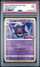 2022 POKEMON SWSH BLACK STAR PROMO PRERELEASE #241 GENGAR-HOLO PSA 9