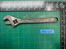 Vintage J.H. Williams & Co. 10" Superjustable Adjustable Wrench Drop Forged USA