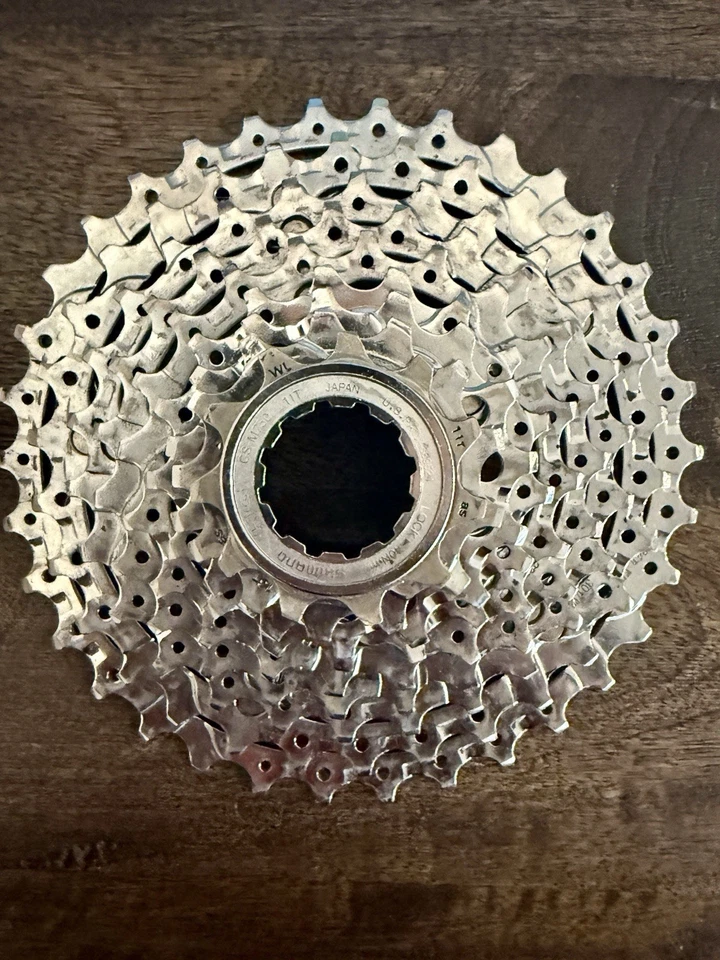 Cassette para bicicleta de montaña Shimano Deore XT CS-M750 velocidad 11-34T grava MTB XC como nuevo Foto 2 de 4