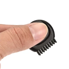 8PACK Mini Golf Club Brush Portable Pocket Dust Groove Cleaner Black