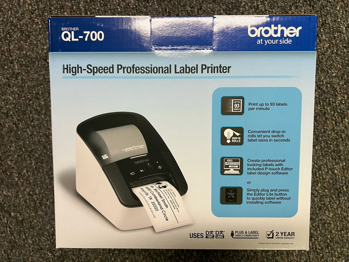 brother ラベルプリンター　QL-700 Amazon.co.jp: BROTHER PC宛名ラベルプリンター QL-700 並行輸入品