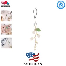 1-4PCS Cute Phone Charms Aesthetic Y2K Cell Phone Charms Strap Pink Strawberr...