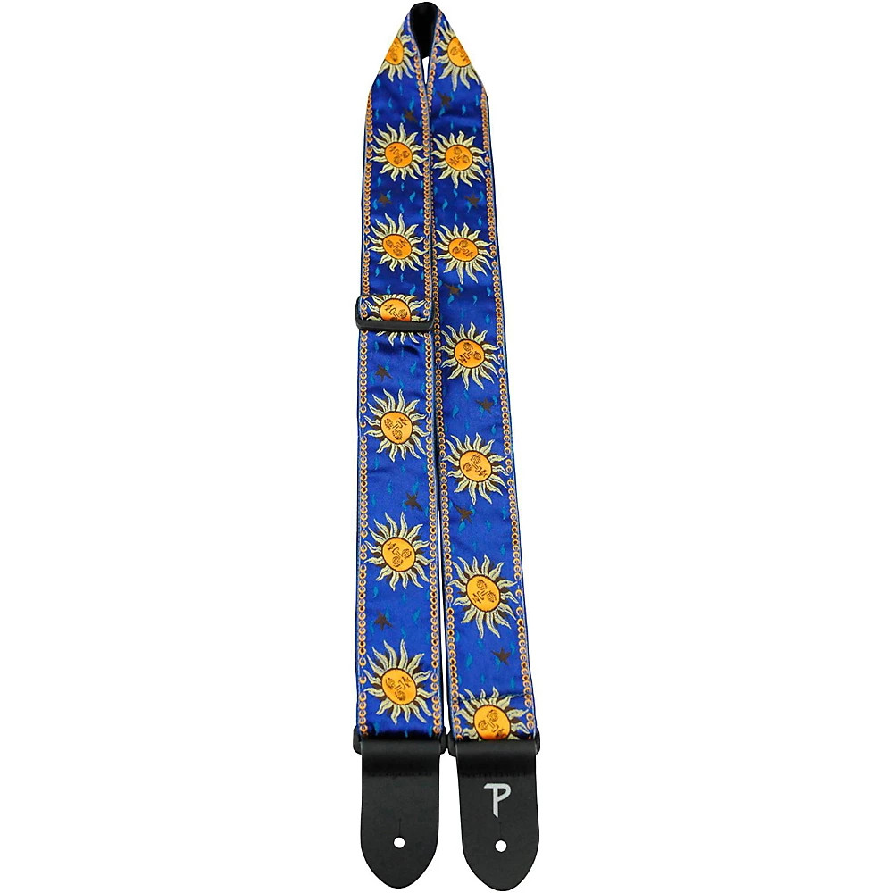 Perris Jacquard Guitar Strap Yellow and Blue Sun 39 to 58 in 2890₽