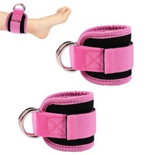 Ankle Strap for Cable Exercise Machines, Work Out Cuff Attachment for Home Gym