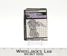Motormaster Instruction Manual Booklet 1985 Hasbro G1 Transformers