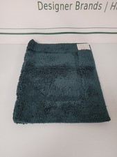 John Lewis Deep Pile Bath Mat Dark Evergreen 80x50cm 1700GSM RRP £25