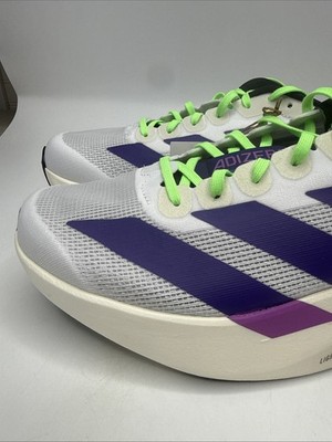 Adidas ADIZERO EVO SL White Collegiate Purple (JS4495) *NEW  display picture 2