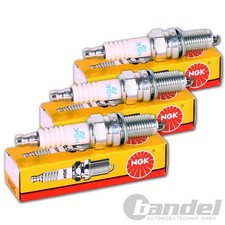 3x NGK ZÜNDKERZEN für CITROEN C ELYSEE C1 C3 C4 DS3 PEUGEOT 108 2008 208 301 308