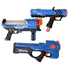 NERF Rival Zeus MXV-1200 Apollo XV-7000 Blasters Lot of 3 E2489 2017