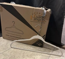 Ivory Slim Space saving Hangers 50 Pack