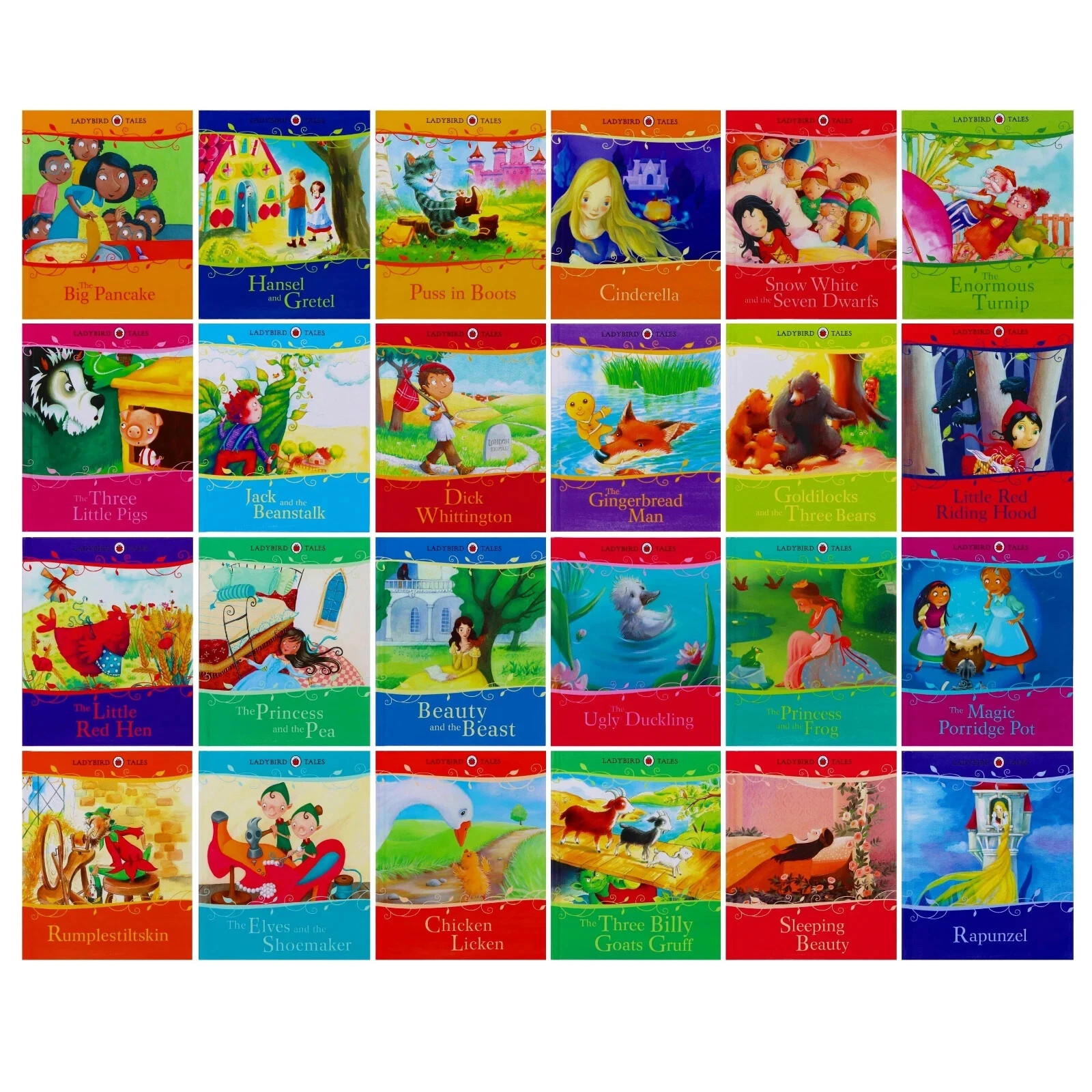 Ladybird Tales My Once Upon a Time Library Collection 24 Books Set