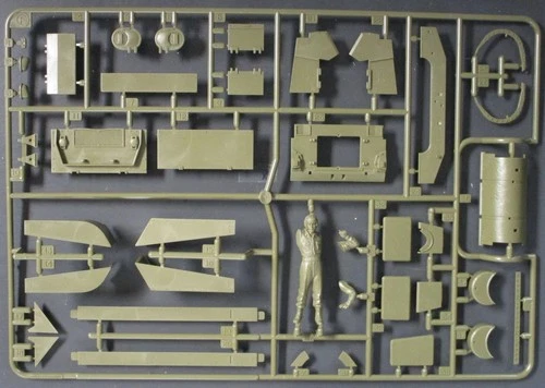 Tamiya 1/35 Scale M4 Sherman Early - Parts Tree F from Kit No. 35190