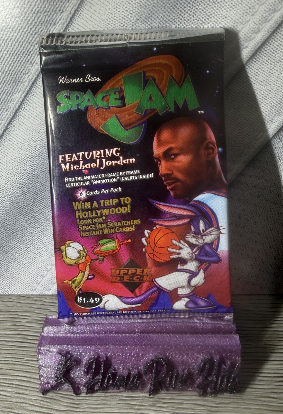 NEW Upper Deck 1996 Space Jam Pack Cards Michael Jordan Bugs Bunny Looney Tunes