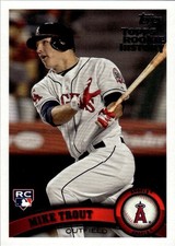 2018 Topps Archives #US175 Mike Trout Topps Rookie History