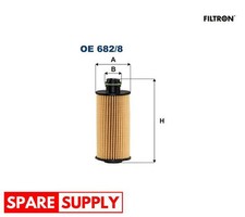Image of OIL FILTER FOR ALFA ROMEO GIULIA STELVIO FILTRON OE 682/8
