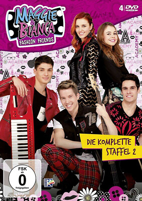 MAGGIE UND BIANCA - FASHION FRIENDS Staffel 2 TV-SERIE 4 DVD BOX NEU