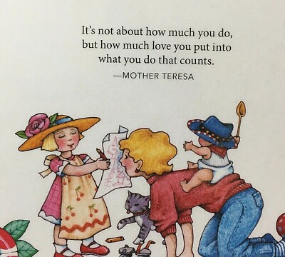 Mary Engelbreit Handmade Magnet-It s Not About How Much You Do