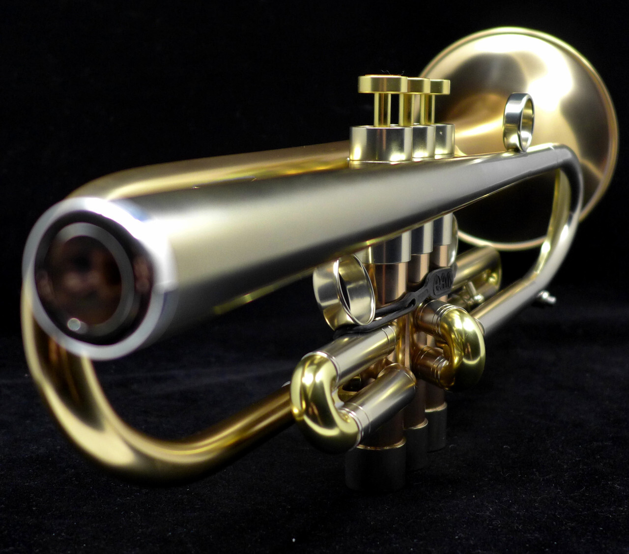 Selected Adams A8 Trumpet with threaded integrated mouthpiece system