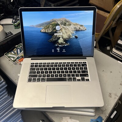 MacBook Pro 2012 15.4" Retina A1398 i7 2.3 GHz 8GB 256GB SSD Catalina ...