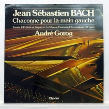 ANDRE GOROG - JS BACH keyboard works CHORUS private LP NM