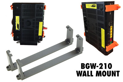 Wall Mount Holder Bracket Set for AT&T Arris bgw210-700 WiFi Gateway (Ceiling)
