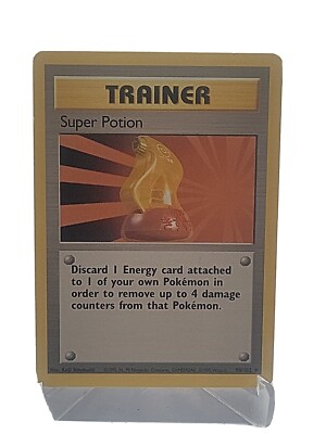 trainer super potion pokemon card value Super Potion 128/146 Pokmon Trainer Card Reverse Holo Naer Mint