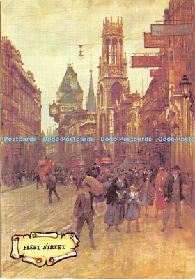 D007220 Fleet Street. Präzision. St. Dunstan im Westen von H.E. Tidmarsh. Alte E