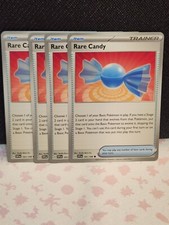 Pokemon TCG Rare Candy X4 Trainer Item Playset 191/198 Scarlet Violet Base NM
