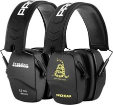 2 Pack Safety Hearing Protection Ear Muffs for Shooting Headphones for Gun Range