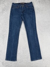 Levis Jeans Women 26 Blue Denim Demi Curve Modern Rise Straight Leg Cotton 26x29