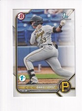 2022 Bowman DRAFT 1st EDITION 1st BOWMAN ROOKIE RC DARIEL LOPEZ (#2)