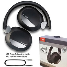 For iPhone 16 Plus/Pro Max/16e Wireless Bluetooth 5.3 Headphone Earphone Headset