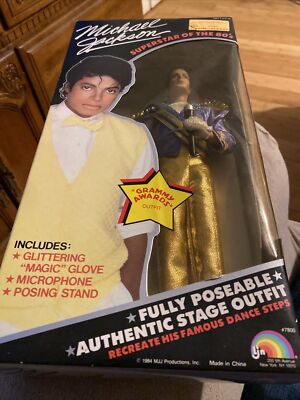 80s マイケル・ジャクソン フィギュア Vintage 1984 LJN Michael Jackson Superstar of the 80's Grammy