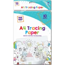 A4 Tracing Paper - 40gsm Thin See Through Ultra Drawing Calligraphy Trace Kids