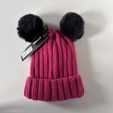 SOFT CABLE KNIT HAT CHUNKY BEANIE BOBBLE HAT, POM POM