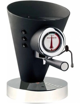 BUGATTI DIVA 1 GROUP ESPRESSO COFFEE MACHINE BRAND NEW BLACK HOME LATTE BARISTA
