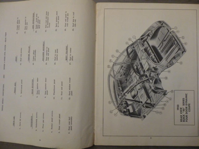 Buick Serie 1950 "40" Fisher Body Preliminary Foto 3 de 4