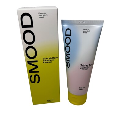 Smood Calm Me Down Antioxidant Cleanser Soothing Vegan Cleanser EXP 11/2027