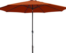 Island Umbrella Nu5450tc Calypso Patio Market Umbrella Terra Cotta For Sale Online Ebay