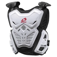 EVS F2 Youth Modular Roost Chest Deflector White Small