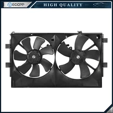 Electric Radiator Condenser Fan Assembly For 13 14 15 Mitsubishi Outlander Sport